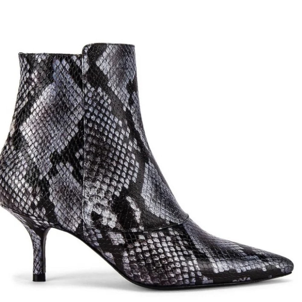 Anine Bing Ava Boot Cloudy Blue Python EU 40